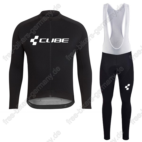 Profiteam 2018 Cube schwarz Fahrradbekleidung Trikot Langarm+Lang Tr Radtrikot De