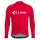 Profiteam 2018 Cube rot Trikot Langarm Radtrikot De