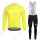 Profiteam 2018 Cube gelb Fahrradbekleidung Trikot Langarm+Lang Tr Radtrikot De