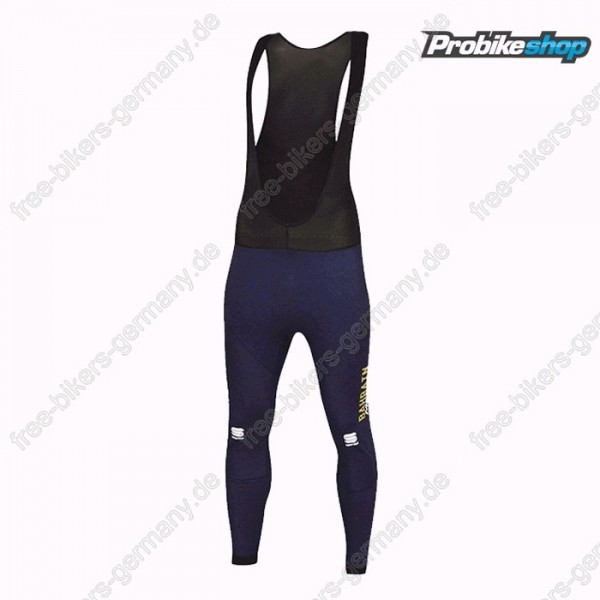 Profiteam 2018 BAHRAIN MERIDA Pro Lang Trägerhose schwarz Radtrikot De