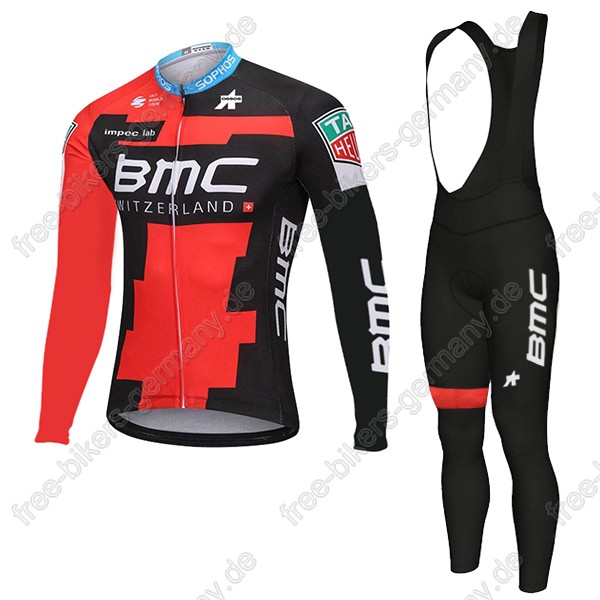 Profiteam 2018 BMC Pro Fahrradbekleidung Trikot Langarm+Lang Tr Radtrikot De