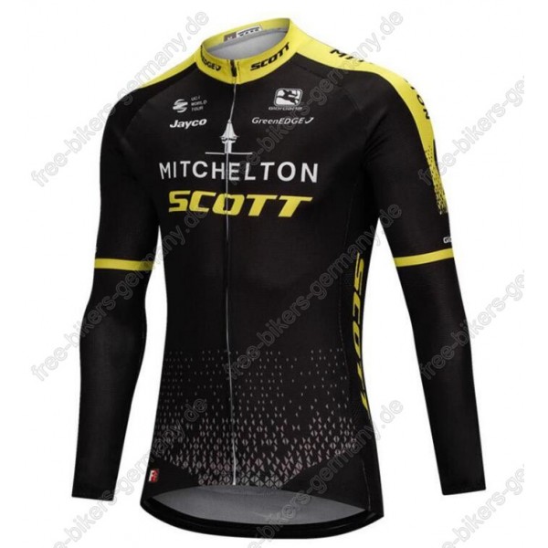 Mitchelton-Scott Pro Profiteam 2018 Trikot Langarm Radtrikot De