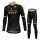 Mitchelton-Scott Pro Profiteam 2018 Fahrradbekleidung Trikot Langarm+Lang Radtrikot De