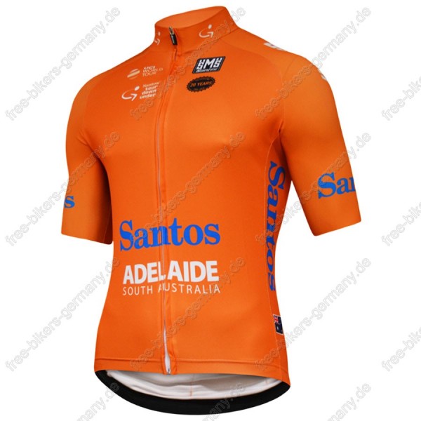 Santos TOUR DOWN UNDER Profiteam 2018 Trikot Kurzarm Radtrikot De