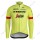Profiteam 2018 TREK SEGAFREDO Pro gelb Trikot Langarm Radtrikot De