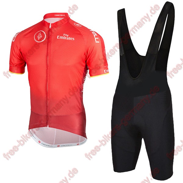 Profiteam 2018 Dubai Tour rot Radbekleidung Satz Trikot Kurzarm+Trägerh Radtrikot De Profiteam 2018 Dubai Tour rot Radbekleidung Satz Trikot Kurzarm+Trägerh Radtrikot De