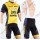 Profiteam 2018 LottoNL-Jumbo Radbekleidung Satz Trikot Kurzarm+Trägerh Radtrikot De