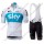 Profiteam 2018 TEAM SKY Weiß Radbekleidung Satz Trikot Kurzarm+Trägerh Radtrikot De