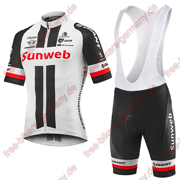 Profiteam 2018 Sunweb Giant Radbekleidung Satz Trikot Kurzarm+Trägerh Radtrikot De
