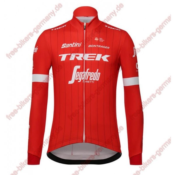 Profiteam 2018 Trek Segafredo rot Trikot Langarm Radtrikot De