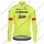 Profiteam 2018 Trek Segafredo fluo gelb Trikot Langarm Radtrikot De