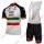 Profiteam 2018 UAE ITALIAN CHAMPION Radbekleidung Satz Trikot Kurzarm+Trägerh Radtrikot De