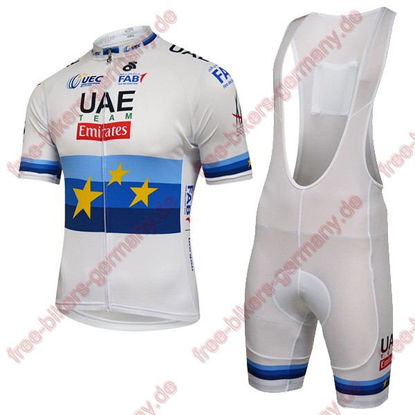 Profiteam 2018 UAE EUROPEAN CHAMPION Radbekleidung Satz Trikot Kurzarm+Trägerh Radtrikot De Profiteam 2018 UAE EUROPEAN CHAMPION Radbekleidung Satz Trikot Kurzarm+Trägerh Radtrikot De