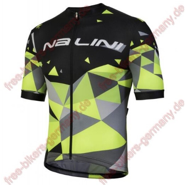 Profiteam 2018 Nalini AHS Discesa Gelb Trikot Kurzarm 19756VO Radtrikot De