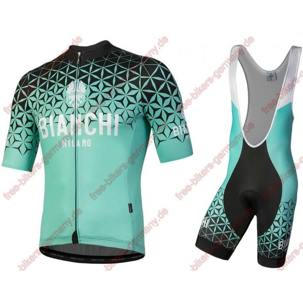 Profiteam 2018 Bianchi Milano Conca Blau Radbekleidung Satz Trikot Kurzarm+Trägerhosen Sets Radtrikot De Profiteam 2018 Bianchi Milano Conca Blau Radbekleidung Satz Trikot Kurzarm+Trägerhosen Sets Radtrikot De