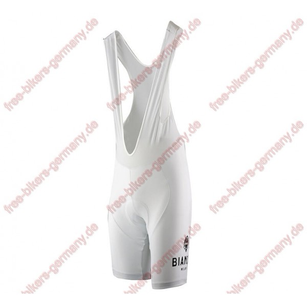 Profiteam 2018 Bianchi Milano Attone Weiß Trägerhosen Set 36208LX Radtrikot De