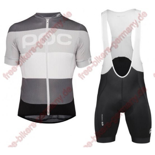 Profiteam 2018 POC Essential steel multi grey Radbekleidung Satz Trikot Kurzarm+Trägerhosen Sets Radtrikot De Profiteam 2018 POC Essential steel multi grey Radbekleidung Satz Trikot Kurzarm+Trägerhosen Sets Radtrikot De