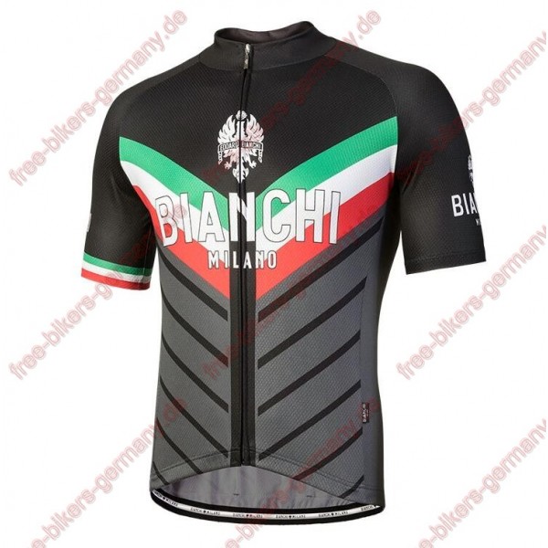 Profiteam 2018 Bianchi Milano Tiera schwarz Trikot Kurzarm 71917MQ Radtrikot De Profiteam 2018 Bianchi Milano Tiera schwarz Trikot Kurzarm 71917MQ Radtrikot De