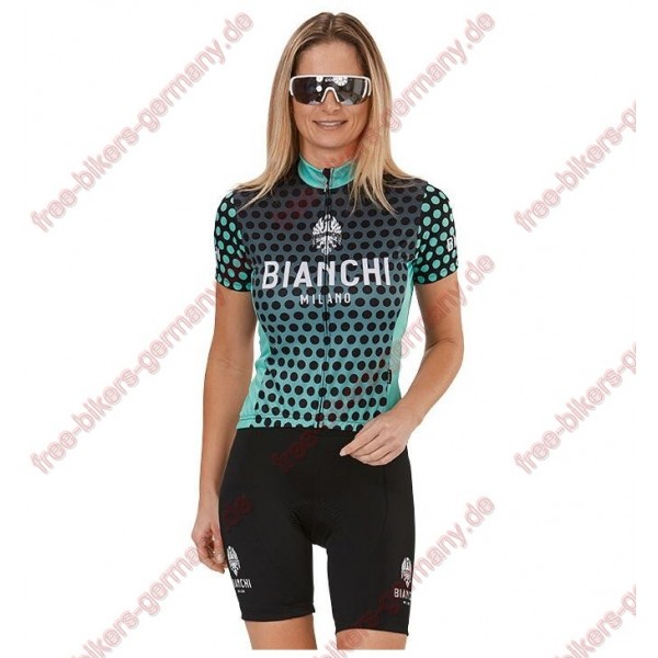 Profiteam 2018 Bianchi Milano Gravina Blau Damen Fahrradbekleidung Trikot Kurzarm+Radhose Radtrikot De Profiteam 2018 Bianchi Milano Gravina Blau Damen Fahrradbekleidung Trikot Kurzarm+Radhose Radtrikot De