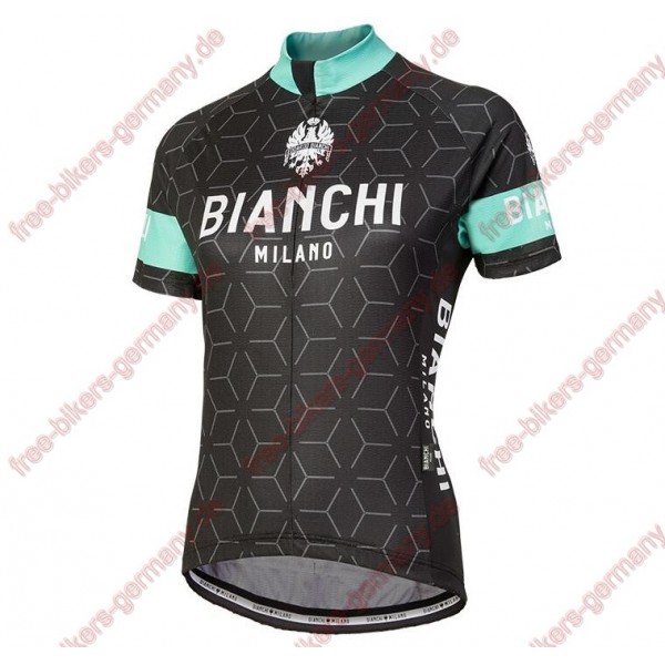 Profiteam 2018 Bianchi Milano Nevola schwarz Damen Trikot Kurzarm 85855QG Radtrikot De Profiteam 2018 Bianchi Milano Nevola schwarz Damen Trikot Kurzarm 85855QG Radtrikot De