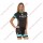 Profiteam 2018 Bianchi Milano Nevola schwarz Damen Fahrradbekleidung Trikot Kurzarm+Radhose Radtrikot De