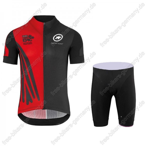 Assos SS.Capeepicx Equipe Trikot Kurzarm+Fahrradhose schwarz  Radtrikot De