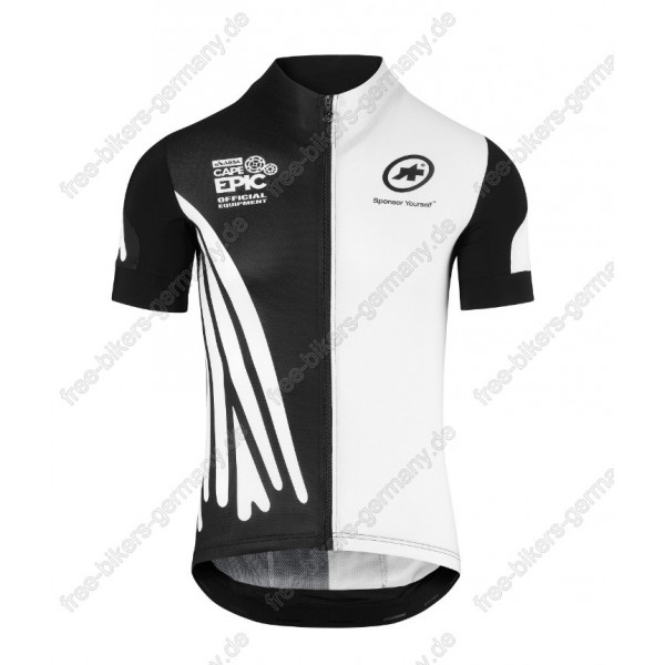 Assos SS.Capeepicx Trikot Kurzarm schwarz Weiß 2018 Radtrikot De