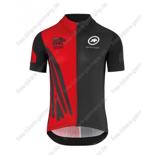 Assos SS.Capeepicx Trikot Kurzarm schwarz rot 2018 Radtrikot De