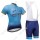 Astana blau Radbekleidung Satz Trikot Kurzarm+Trägerhosen  Radtrikot De