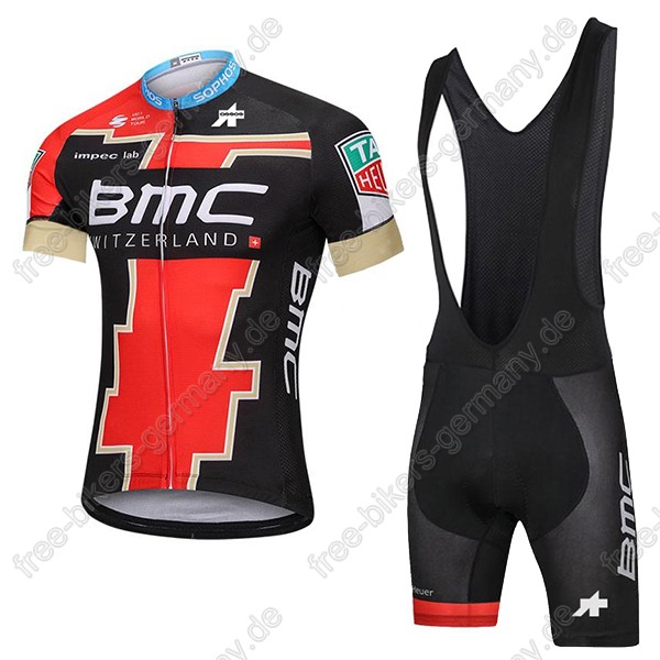 BMC Radbekleidung Satz Trikot Kurzarm+Trägerhosen Set Out Radtrikot De