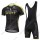 Mitchelton Scott Radbekleidung Satz Trikot Kurzarm+Trägerhosen Set schw Radtrikot De