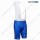Quick Step Floors blau Trägerhosen Set 2018 Radtrikot De