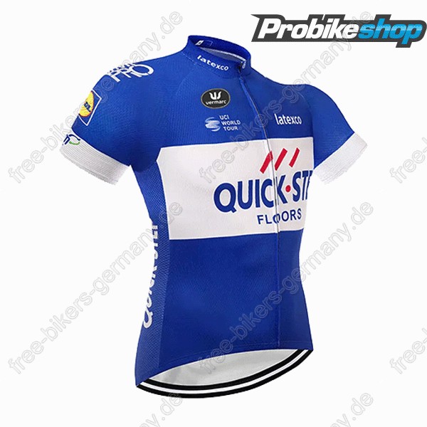 Quick Step Floors blau Trikot Kurzarm 2018 Radtrikot De