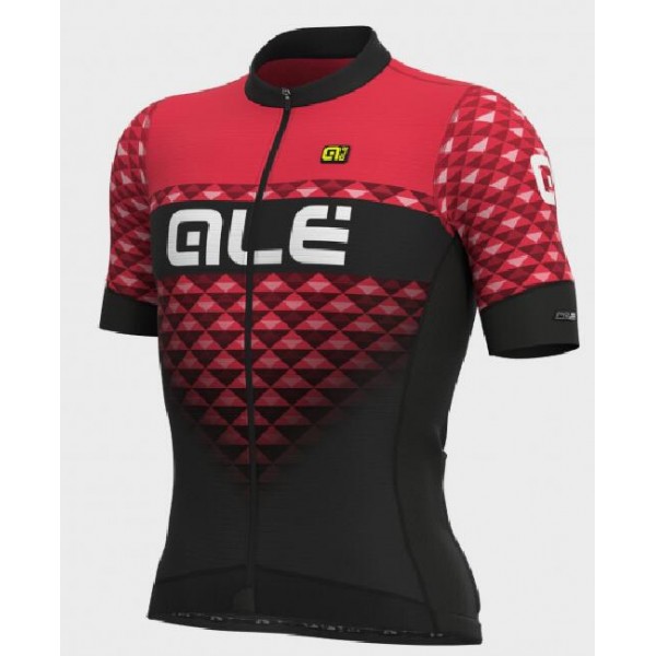 Fahrradbekleidung Radsport 2020 Ale PR-S Hexa Trikot Kurzarm Outlet schwarz-rot L13348419-02 Radtrikot De