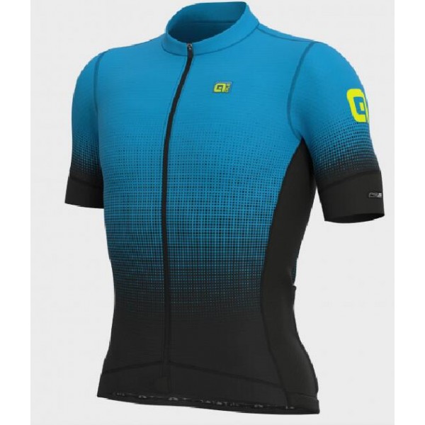 Fahrradbekleidung Radsport 2020 Ale PR-S Dots Trikot Kurzarm Outlet hellblau L12752119-02 Radtrikot De