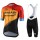 Fahrradbekleidung Radsport 2020 Bahrain McLaren Radbekleidung Satz Trikot Kurzarm+Trägerhosen Se Radtrikot De