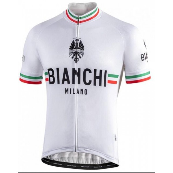 Fahrradbekleidung Radsport 2020 BIANCHI MILANO Isalle Trikot Kurzarm Outlet Weiß Radtrikot De