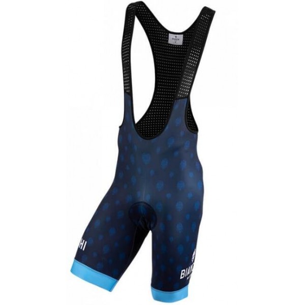 Fahrradbekleidung Radsport 2020 BIANCHI MILANO Palizzi Trägerhosen Set blau Radtrikot De