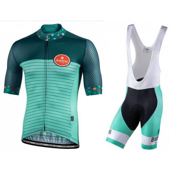 Fahrradbekleidung Radsport 2020 BIANCHI MILANO Taloro Trikot Kurzarm Outlet+Pelau Trägerh Radtrikot De