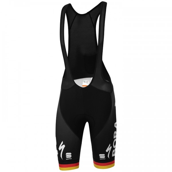 Fahrradbekleidung Radsport 2020 BORA-hansgrohe Deutscher Meister Trägerhosen Set Radtrikot De Fahrradbekleidung Radsport 2020 BORA-hansgrohe Deutscher Meister Trägerhosen Set Radtrikot De