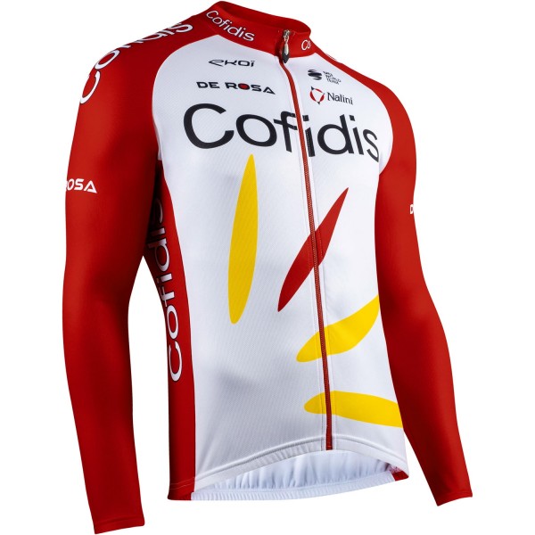 Fahrradbekleidung Radsport 2020 COFIDIS Trikot LangarmNALINI Radtrikot De
