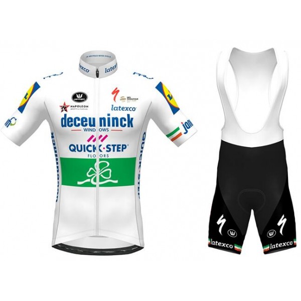 Fahrradbekleidung Radsport 2020 DECEUNINCK QUICK-STEP Irish Champion Radbekleidung Satz Trikot Kurzarm+Trägerhosen Se Radtrikot De