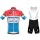 Fahrradbekleidung Radsport 2020 DECEUNINCK QUICK-STEP Luxembourgian Champion Radbekleidung Satz Trikot Kurzarm+Träger Radtrikot De