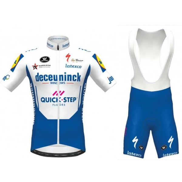 Fahrradbekleidung Radsport 2020 DECEUNINCK QUICK-STEP team 3D Radbekleidung Satz Trikot Kurzarm+Trägerhosen Se Radtrikot De