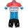 Fahrradbekleidung Radsport 2020 DECEUNINCK QUICK-STEP Luxembourgian Champion Radbekleidung Satz Trikot Kurzarm+Fahrrad Radtrikot De