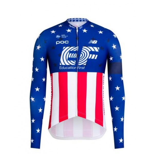 Fahrradbekleidung Radsport 2020 EF Pro Cycling USA National Champs Trikot Kurzarm Radtrikot De