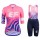 Fahrradbekleidung Radsport 2020 Damen EF Education First Radbekleidung Satz Trikot Kurzarm+Trägerhosen Se Radtrikot De