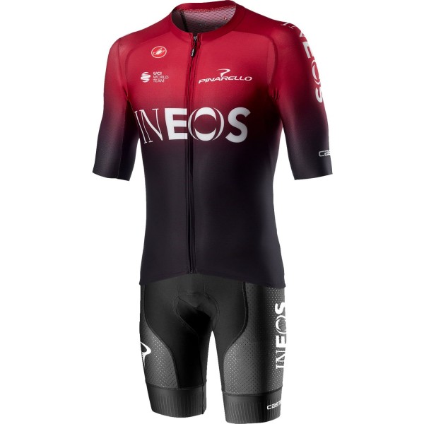 Fahrradbekleidung Radsport 2020 TEAM INEOS Aero Set AERO RACE 6.1 Trikot Kurzarm Outlet+FREE AERO RACE Radtrikot De