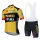 Fahrradbekleidung Radsport 2020 TEAM JUMBO-VISMA Radbekleidung Satz Trikot Kurzarm+Trägerhosen Se Radtrikot De
