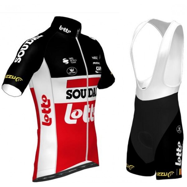 Fahrradbekleidung Radsport 2020 LOTTO SOUDAL Radbekleidung Satz Trikot Kurzarm+Trägerhosen Se Radtrikot De